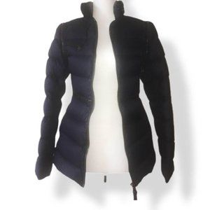 Navy Mackage Down Puffer Parka, with hidden hood